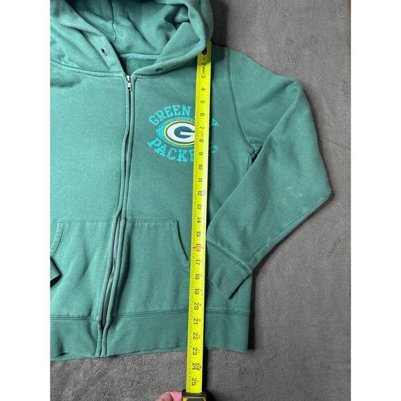 NFL Green Bay Packers Women’s Zip Hoodie – Green – Size Medium - Picture 2 of 6
